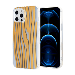 Dual Layer Gold Design Printed Case - 1 for iPhone 12 Pro Max (Only Ground Shipping)