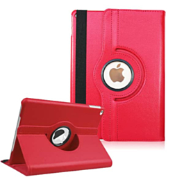 360 Degree Rotating Swivel Stand Case - RED for iPad 5 (2017) / iPad 6 (2018) / Air 1 / Air 2 / Pro 9.7 (Only Ground Shipping)