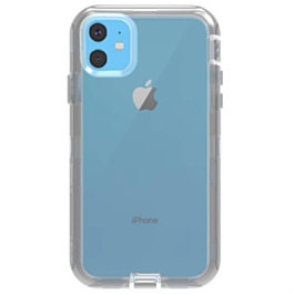 Transparent Shockproof Case - GRAY for iPhone 12 Mini (Only Ground Shipping)