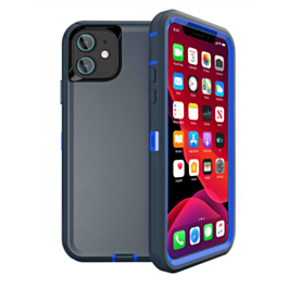 Heavy Duty Case for iPhone 12 Mini (DARK BLUE) (Only Ground Shipping)
