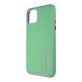 Innovative Hybrid Design Dual Pro Case - TEAL for iPhone 12 / 12 Pro (Only Ground Shipping)