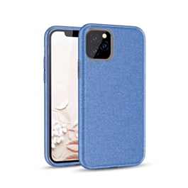 Shiny Film Material Innovation TPU Case - BLUE for iPhone 12 / 12 Pro (Only Ground Shipping)