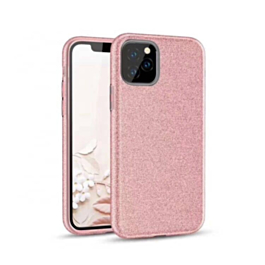 Shiny Film Material Innovation TPU Case - ROSE GOLD for iPhone 12 / 12 Pro (Only Ground Shipping)
