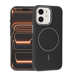 Magnetic Leather Soft Cases - BLACK for iPhone 11 (Only Ground Shipping)