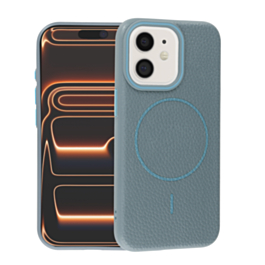 Magnetic Leather Soft Cases - WAYNE BLUE for iPhone 11 (Only Ground Shipping)