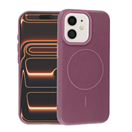 Magnetic Leather Soft Cases - SUNSET PURPLE for iPhone 11 (Only Ground Shipping)
