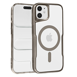 Glossy & Transparent Magnetic Case - TITANIUM for iPhone 11 (Only Ground Shipping)