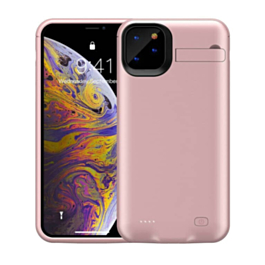 Portable Protective Charging Case with kickstand (4200 mAh) for iPhone 11 (ROSE GOLD) (Only Ground Shipping)