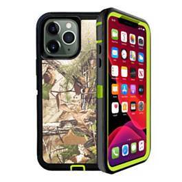 Heavy Duty Case for iPhone 11 Pro Max (CAMO GREEN) (Only Ground Shipping)