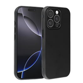 Full Cover New Design Silicone Case - BLACK for iPhone 12 Pro Max (Only Ground Shipping)