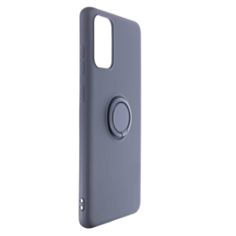 Galaxy S20 Plus Soft Solid Case with Ring - BLUE (Only Ground Shipping)