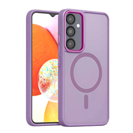 New Magnetic Wireless Charging Case - PURPLE for Galaxy A14 (Only Ground Shipping)