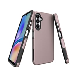 Shock Absorption Protective Dual Layer Case - ROSE GOLD for Galaxy A16 (Only Ground Shipping)