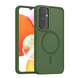 New Magnetic Wireless Charging Case - DARK GREEN for Galaxy A17 (Only Ground Shipping)