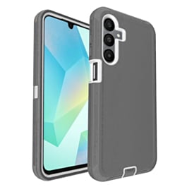 Heavy Duty Case for Galaxy A17 GRAY (BLACK) (Only Ground Shipping)