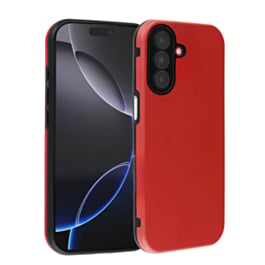 Full Cover New Design Silicone Case (RED) for Galaxy A17 (Only Ground Shipping)