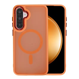 New Magnetic Wireless Charging Case - ORANGE for Galaxy A37 (Only Ground Shipping)