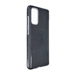 Galaxy S20 Ultra Shiny Film Material Innovation TPU Case - BLACK (Only Ground Shipping)