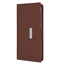 Galaxy S20 Fashion Wallet with Removable Magnet Case - BROWN (Only Ground Shipping)