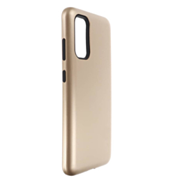 Galaxy S20 Three Layer Heavy Duty Shockproof Anti-Scratch Protective Case -GOLD (Only Ground Shipping)