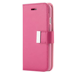 Galaxy S20 Ultra Design Wallet with Extra Pocket Case - HOT PINK (Only Ground Shipping)