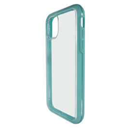 Acrylic Dual Layer Transparent Case - TEAL for iPhone 11 Pro Max (Only Ground Shipping)