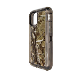 Heavy Duty Transparent Heavy Duty Case - CAMO BLACK for iPhone 11 Pro Max (Only Ground Shipping)
