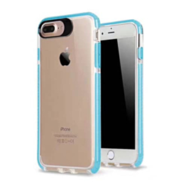 Slim Fit TPU Hybrid Protection Case - BLUE for iPhone 8P / 7P / 6SP / 6P (Only Ground Shipping)
