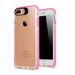Slim Fit TPU Hybrid Protection Case - PINK for iPhone 8P / 7P / 6SP / 6P (Only Ground Shipping)