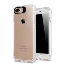 Slim Fit TPU Hybrid Protection Case - WHITE for iPhone 8P / 7P / 6SP / 6P (Only Ground Shipping)