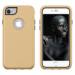 3 Layer Heavy Duty Shockproof Anti-Scratch Case - GOLD for iPhone 8P / 7P / 6SP / 6P (Only Ground Shipping)