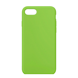 Soft Solid Silicone Case Full Bottom Cover - NEON GREEN for iPhone 7 / 8 (Only Ground Shipping)