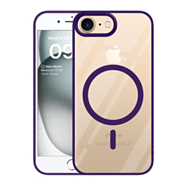 Printing Design Wireless Charging Case (DARK PURPLE) for iPhone 7 (Only Ground Shipping)