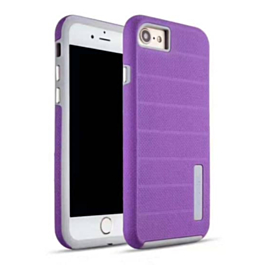 Innovative Hybrid Design Dual Pro Case - PURPLE for iPhone 8P / 7P (Only Ground Shipping)