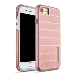 Innovative Hybrid Design Dual Pro Case - ROSE GOLD for iPhone 8P / 7P (Only Ground Shipping)
