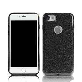 Shiny Film Material Innovation TPU Case - BLACK for iPhone 8P / 7P (Only Ground Shipping)