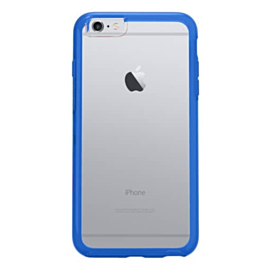 Acrylic Symmetry Dual Layer Transparent Case - BLUE for iPhone 8P / 7P / 6SP / 6P (Only Ground Shipping)
