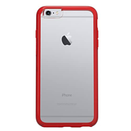 Acrylic Symmetry Dual Layer Transparent Case - RED for iPhone 8P / 7P / 6SP / 6P (Only Ground Shipping)