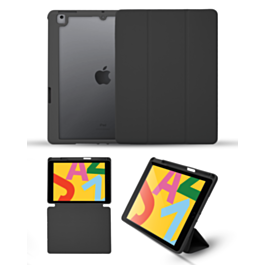 Smart Full Body Magnet Cover - BLACK for iPad 10.2" (7th / 8th / 9th) (Only Ground Shipping)