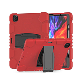 Full Body Protection Stand Case - RED for iPad Air 11 2024 / Air 4 / Air 5 / Pro 11 (1st / 2nd / 3rd / 4th) (Only Ground Shipping)