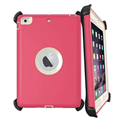 Heavy Duty Case with Clip - PINK for iPad Mini 4 / Mini 5 (Only Ground Shipping)