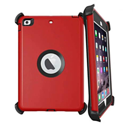 Heavy Duty Case with Clip - RED for iPad Pro 10.5 / Air 3 (Only Ground Shipping)