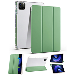 Smart PU Leather Stand with Pen Holder - TEAL for iPad Pro 13 (7th / 2024) (Only Ground Shipping)