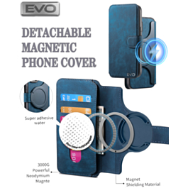 EVO Magnetic Phone Case - BLUE for Universal 6.9" (Only Ground Shipping)