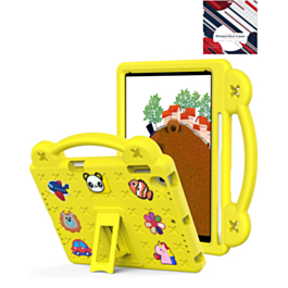 Shockproof Handle Case - YELLOW for iPad Mini 6 / 7 (A17 Pro) (Only Ground Shipping)