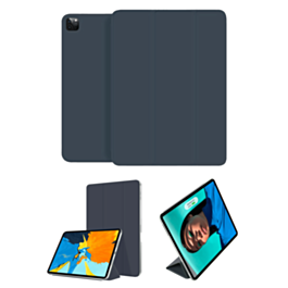Smart Full Body Magnet Cover - NAVY BLUE for iPad Pro 12.9 (3rd / 4th / 5th / 6th) / Air 13 2024 (Only Ground Shipping)