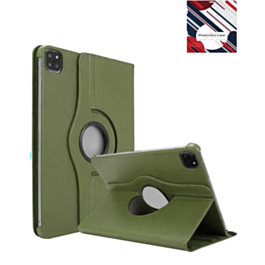 360 Degree Rotating Swivel Stand Case - GREEN for iPad Pro 13 (7th / 2024) (Only Ground Shipping)