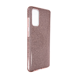 Galaxy S20 Ultra Shiny Film Material Innovation TPU Case - ROSE GOLD (Only Ground Shipping)