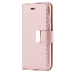 Galaxy S20 Ultra Design Wallet with Extra Pocket Case - ROSE GOLD (Only Ground Shipping)