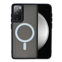 Galaxy S20FE New Magnetic Wireless Charging Case - BLACK (Only Ground Shipping)